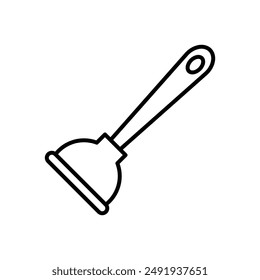 Plunger icon vector design templates simple and modern
