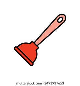 Plantillas de diseño de Vector de ícono de émbolo simples y modernas