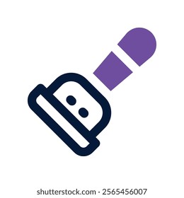 plunger icon. vector dual tone icon for your website, mobile, presentation, and logo design.