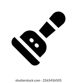 plunger icon. vector glyph icon for your website, mobile, presentation, and logo design.