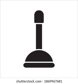 Ilustración de la plantilla del logotipo del vector del icono del émbolo