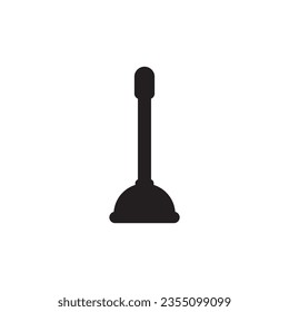 plunger icon vector template illustration logo design