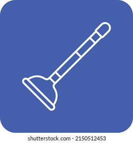 Plunger vector icon. Can be used for printing, mobile and web applications.
