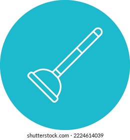 Icono vector del émbolo. Se puede usar para imprimir, móviles y aplicaciones web.