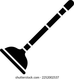Plunger vector icon. Can be used for printing, mobile and web applications.