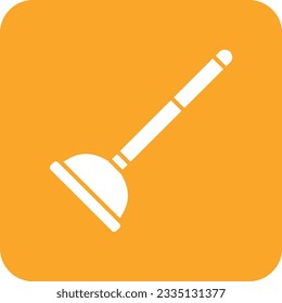 Plunger vector icon. Can be used for printing, mobile and web applications.