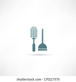 Plunger Vector Illustration