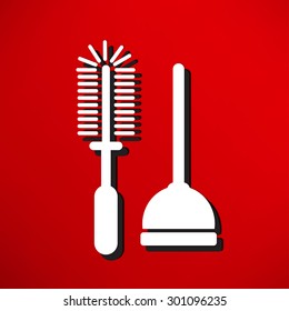 Plunger Vector Illustration