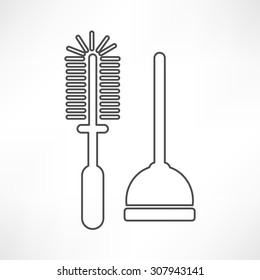 Plunger Vector Illustration