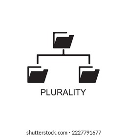 plurality icon , business icon vector