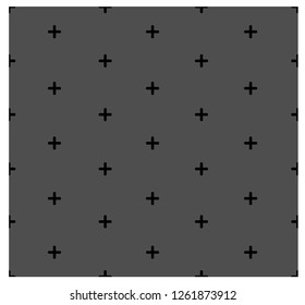 Plus abstract seamless pattern