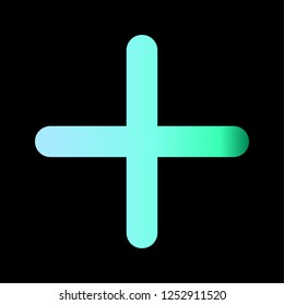 plus or additional for business icon