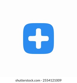 plus button add create new icon sign vector