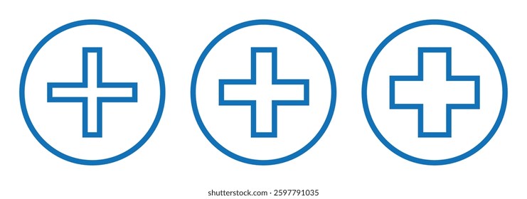 Plus Button Icon, Add Music Icon, Music Sign is in Line Style, Vector Icon. Black icon color, vector illustration eps 888