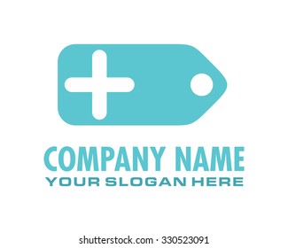 plus calculator math label blue vector logo image icon