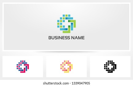 Plus Cross Health Pixel Logo