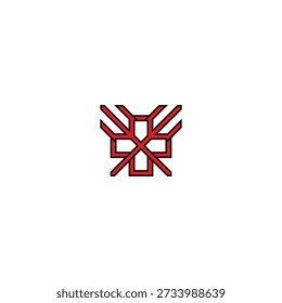 Plus the crossed trident isolated logo.