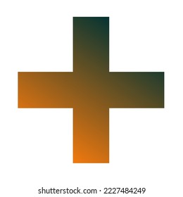 Plus Gradient Art Vector Design