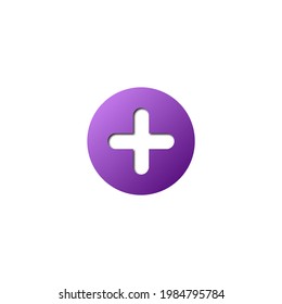 Más icono. Añadir un icono. Signo de adición. Ilustración vectorial para diseño gráfico, Web, UI, aplicación.