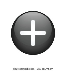 Icono más. Añadir signo y símbolo para el Diseño gráfico. Vector