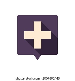plus icon, add vector illustration