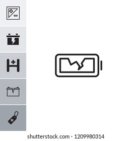 Plus icon. collection of 6 plus filled and outline icons such as medical cross tag, hospital, broken battery, light exposure. editable plus icons for web and mobile.