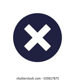 Plus icon, the cross, add, delete, close, zoom, vector  flat design style