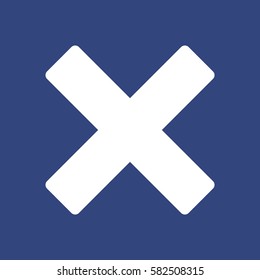 Plus icon, the cross, add, delete, close, zoom, vector  flat design style