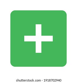 Plus icon for graphic design projects