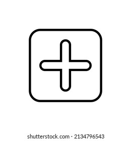 Más icono en el estilo de línea