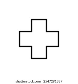Diseño de logotipo de icono Plus. Añadir signo más y símbolo