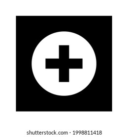 plus icon or logo isolated sign symbol vector illustration - high quality black style vector icons
