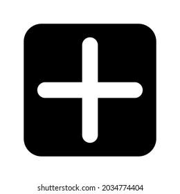 más icono o logotipo símbolo de signo aislado ilustración vectorial de alta calidad iconos vectoriales de estilo negro
