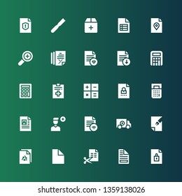 plus icon set. Collection of 25 filled plus icons included File, Red cross, Add user, Calculator, Add