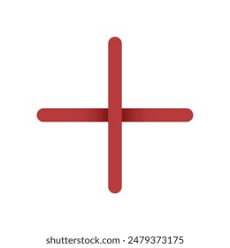 Plus icon sign symbol vector
