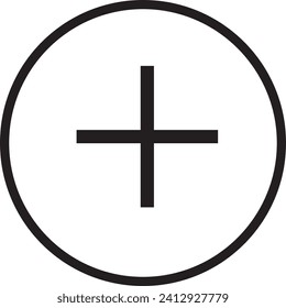 Plus icon simple vector perfect illustration