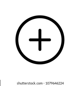 plus ICON SYMBOL PICTOGRAM VECTOR