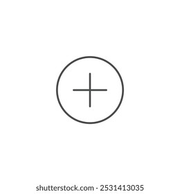 Vektorgrafik mit Plus-Symbol