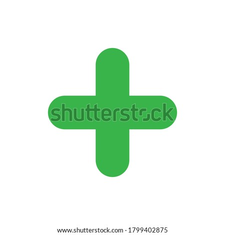 plus icon. plus symbol. Vector illustration