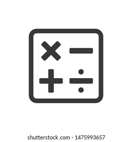 Plus icon template color editable. Plus symbol vector sign isolated on white background.