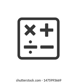 Plus icon template color editable. Plus symbol vector sign isolated on white background.
