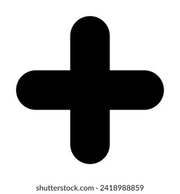 Plus Icon vector. Add plus icon