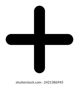 Plus Icon vector. Add plus icon