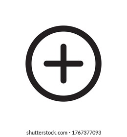 Más vector de icono. Añadir signo