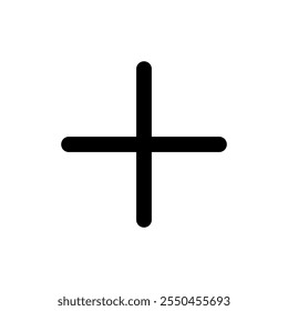 Plus icon vector. Add plus sign and symbol
