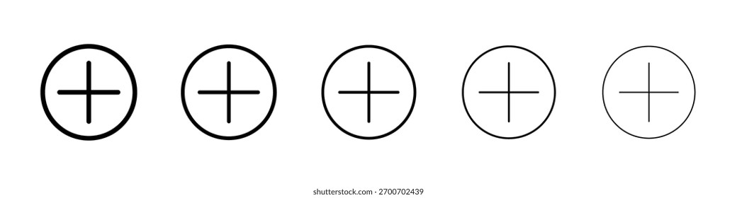 Plus-Symbol Vektorgrafik
