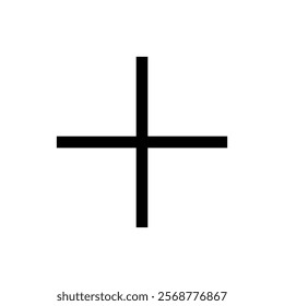 Plus Icon vector illustration. Add plus sign and symbol