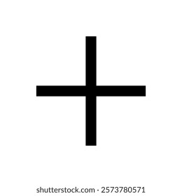 Plus Icon vector illustration. Add plus sign and symbol