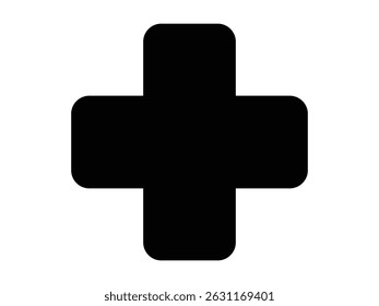 Plus Icon Vector Illustration Design