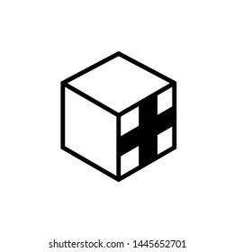 Plus Icon - Vector Illustration Logo Template.,